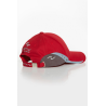 Naffta Complementos - Gorra Roja / Gris Ceniza